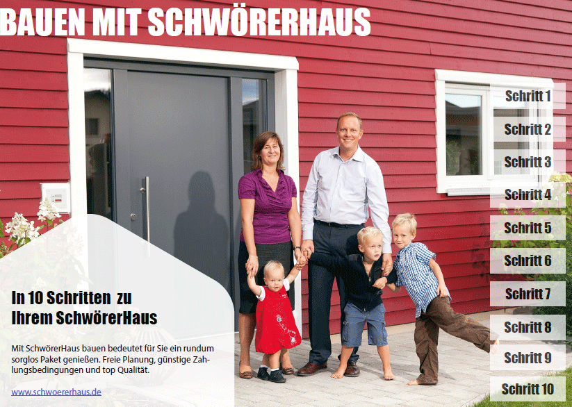 In 10 Schritten zum Traumhaus