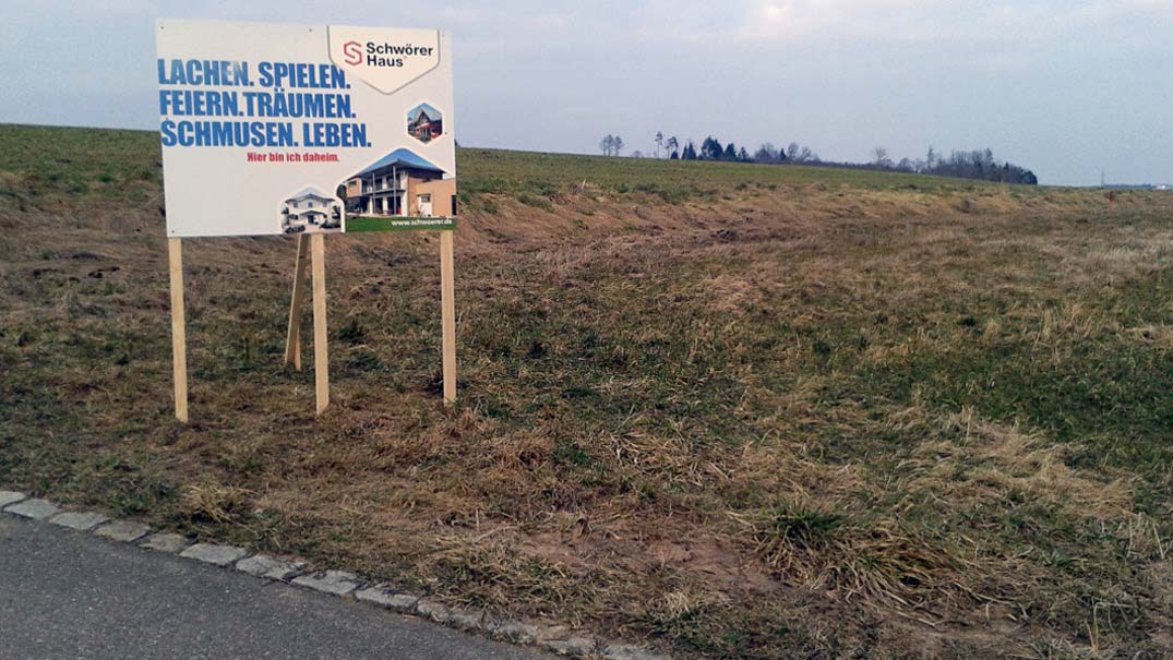 Freies Grundstück zur Bebauung