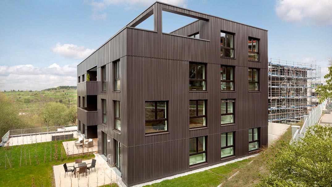 Mehrfamilienhaus in Pfullingen der Firma SchwörerHaus