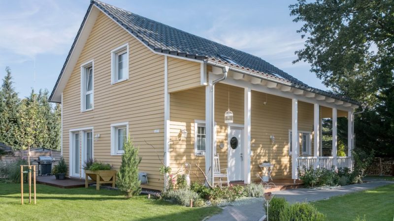 Außengestaltung Skandinavischer Landhausstil