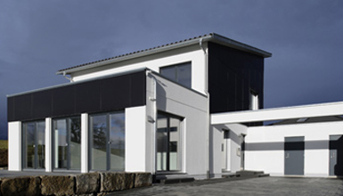 Energieplus-Haus für die Firmen Bosch und Buderus