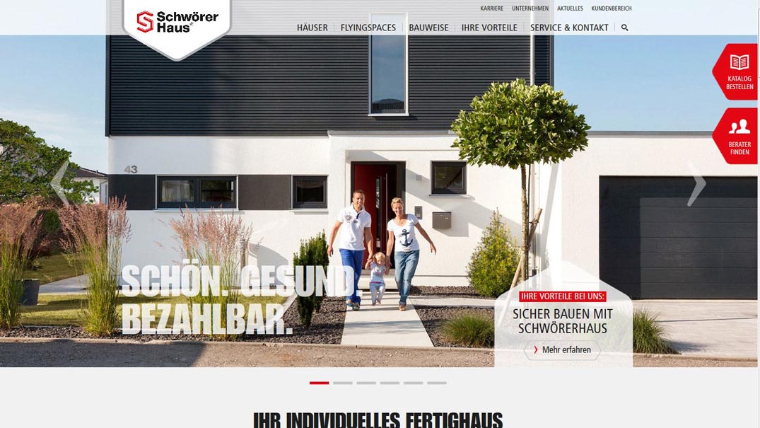 Neuer Online Auftritt SchwörerHaus