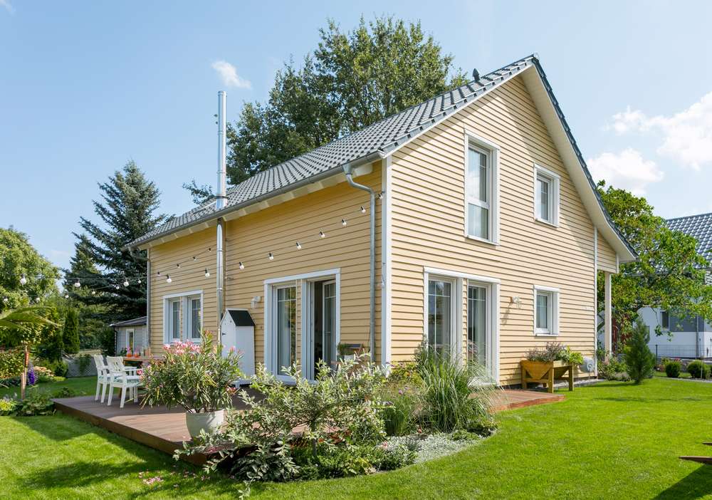 Schwedenhaus Landhaus bauen Schwoerer
