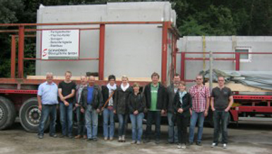 Werksbesichtigung der Schwörer Bausysteme GmbH